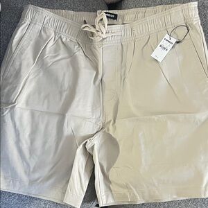 Express Light Tan Shorts